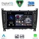DIGITAL IQ BLF 393_CPA (7" DECK) MULTIMEDIA SYSTEM for MERCEDES C W203 – CLK W209 mod. 2004-2008