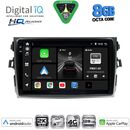 DIGITAL IQ BXK 20713_CPAA (9inc) MULTIMEDIA TABLET for TOYOTA COROLLA 4D mod. 2006-2012