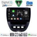 DIGITAL IQ BXK 20707_CPAA (10inc) MULTIMEDIA TABLET for CITROEN C1-PEUGEOT 107-TOYOTA AYGO mod. 2005-2014