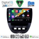 DIGITAL IQ BXK 20707_CPAA (10inc) MULTIMEDIA TABLET for CITROEN C1-PEUGEOT 107-TOYOTA AYGO mod. 2005-2014