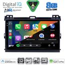 DIGITAL IQ BXK 20723_CPAA (9inc) MULTIMEDIA TABLET for TOYOTA LANDCRUISER mod. 2002-2008