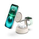 BELKIN WIZ040kqSD BOOSTCHARGE PRO MAGNETIC 3-in-1 CHARGING STATION 25W Qi2 SAND