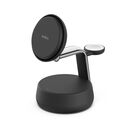 BELKIN WIZ040kqCH BOOSTCHARGE PRO MAGNETIC 3-in-1 CHARGING STATION 25W Qi2 CHARCOAL