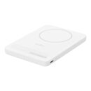 BELKIN BPD011hqWH SLIM MAGNETIC POWERBANK 5K QI2 WHITE