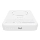 BELKIN BPD016hqWH BOOSTCHARGE SLIM MAGNETIC POWERBANK 10K Qi2 WHITE