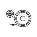 PIONEER TS-Q160C-FT 2-WAY COMPONENT KIT FOR FIAT/ALFA ROMEO/OPEL