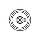 PIONEER TS-Q160F-FT 2-WAY COAXIAL KIT FOR FIAT/ALFA ROMEO/OPEL