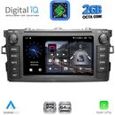 DIGITAL IQ BLE 328_CPA (7" DECK) MULTIMEDIA SYSTEM for TOYOTA AURIS mod. 2007-2012