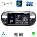 DIGITAL IQ BLE 365BL_CPA (7" DECK) MULTIMEDIA SYSTEM for FIAT 500 mod. 2007-2015 (BLACK)