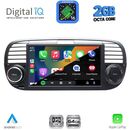 DIGITAL IQ BLE 365BL_CPA (7" DECK) MULTIMEDIA SYSTEM for FIAT 500 mod. 2007-2015 (BLACK)