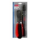 Lampa – Σετ Βουρτσών Καθαρισμού Ζαντών Wheel-Pro Kit 2 in 1 προσφέρει διπλή δράση για αφαίρεση δύσκολης βρωμιάς και πρόσβαση σε στενά σημεία – 2 Τεμ. (L3743.9)