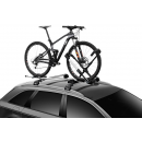 Βάση Ποδηλάτου Οροφής Αυτοκινήτου Thule Upride 599 Αλουμινίου Ασημί (1 Ποδήλατο)