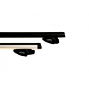 Μπάρες Οροφής Αυτοκινήτου Αλουμινίου Hermes K2AM 120cm Μαύρες