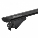 Μπάρες Οροφής Αυτοκινήτου Menabo Leopard Αλουμινίου Μαύρες 120cm 2τεμ (Flush Railing)