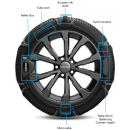 Χιονοαλυσίδες Konig Reflex Edge No 597 (7mm) Τεμάχια Δύο