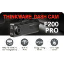 THINKWARE Dash Cam F200 Pro (2CH 32GB + GPS HW & P&P lead)