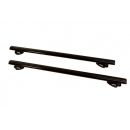 Μπάρες Οροφής Αυτοκινήτου Αλουμινίου Hermes K2AM 120cm Μαύρες