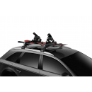 Βάση Σκί / Snowboard Οροφής Αλουμινίου Μαύρη Thule SnowPack M 7324B (4 Ski / 2 Snowboard)