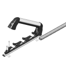 Βάση Σκί / Snowboard Οροφής Αλουμινίου Fabbri Aluski & Board 4 (4 Ski / 2 Snowboard)