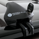 Μπάρες Οροφής Αυτοκινήτου Modula Close Αλουμινίου Ασημί - Flush Railing