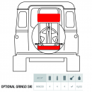 Βάση Ποδηλάτου Αυτοκινήτου Πορτμπαγκάζ Fabbri Bici Torbolino (3 Ποδήλατα)