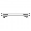 Μπάρες Οροφής Αυτοκινήτου Menabo Leopard Αλουμινίου Ασημί 135cm 2τεμ (Flush Railing)