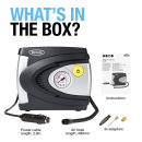 Ring Κομπρεσέρ Αυτοκινήτου RAC610 100PSI με Καλώδιο Αναπτήρα 12V Αναλογικό