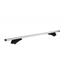 Μπάρες Οροφής Αυτοκινήτου Menabo Smart Bar Αλουμινίου Ασημί 120cm 2τεμ (Flush Railing)