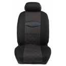 Ημικαλύμματα Εμπρόσθιων Καθισμάτων Αυτοκινήτου Ύφασμα Καπιτονέ HMC-204 2τμχ