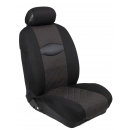 Ημικαλύμματα Εμπρόσθιων Καθισμάτων Αυτοκινήτου Ύφασμα Καπιτονέ HMC-204 2τμχ