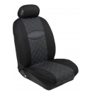 Ημικαλύμματα Εμπρόσθιων Καθισμάτων Αυτοκινήτου Ύφασμα Καπιτονέ HMC-205 2τμχ