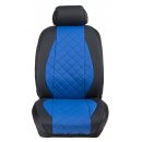 Ημικαλύμματα Εμπρόσθιων Καθισμάτων Αυτοκινήτου Δερματίνη Καπιτονέ HMD-F14 2τμχ
