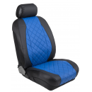 Ημικαλύμματα Εμπρόσθιων Καθισμάτων Αυτοκινήτου Δερματίνη Καπιτονέ HMD-F14 2τμχ