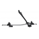 Βάση Ποδηλάτου Οροφής Αυτοκινήτου Turtle Pro-s Silver Αλουμινίου Ασημί (1 Ποδήλατο)