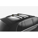 Μπάρες Οροφής Αυτοκινήτου Turtle Roof Rails Air1 (1001-8082) Αλουμινίου Μαύρες