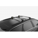 Μπάρες Οροφής Αυτοκινήτου Turtle Flush Rails Air2 (2001-8692) Αλουμινίου Ασημί