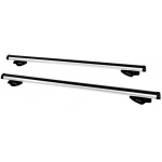 Μπάρες Οροφής Αυτοκινήτου Αλουμινίου Hermes K2AM 120cm Μαύρες