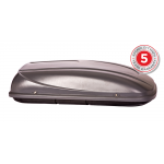 Μπαγκαζιέρα Οροφής Αυτοκινήτου Hermes Altage 2 450lt Χρώμα Ασημί Γυαλιστερό