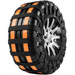 Αντιολισθητικές Αλυσίδες με Ιμάντα για Επιβατικό Αυτοκίνητο Cartech Dynamic Safe Brake 59341 (SUV J1) 2τμχ