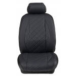 Ημικαλύμματα Εμπρόσθιων Καθισμάτων Αυτοκινήτου Δερματίνη Καπιτονέ HMD-F44 2τμχ