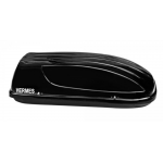 Μπαγκαζιέρα Οροφής Αυτοκινήτου Hermes 400 lt Oyster Χρώμα Μαύρο Μάτ