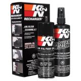 K&N Air Filter Recharger kits Spray 99-5000 Σέτ Καθαριστικό και Λάδι