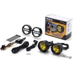 piaa DKW538E LPW530 3.5 Round lamp kit 20W / 2500lm per lamp 6000KYellow Fog Beam ECE Certified