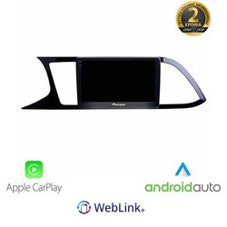 PIONEER SPH-PF97BT PERFECT FIT TABLET 9 ΓΙΑ SEAT LEON 2013-19 ΜΕ CARPLAY & ANDROID AUTO