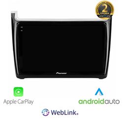 PIONEER SPH-PF97BT PERFECT FIT TABLET 9 ΓΙΑ VW POLO 2014-2017 ΜΕ CARPLAY & ANDROID AUTO
