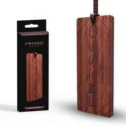 Ξύλινο Κρεμαστό Αρωματικό Fresso Dark Delight 159051/FRE