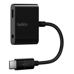 BELKIN NPA004btBK 3.5MM AUDIO + USB-C™ CHARGE ADAPTER