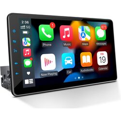 Bizzar 1DIN Rotation Android14 2+32GB Navigation Multimedia Tablet 10 Με Carplay & Android Auto