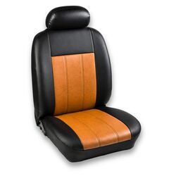 Καλύμματα Καθισμάτων Δερματίνη 9τμχ PanCar Ταμπά Μαύρο Φάσα