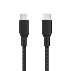 BOOST CHARGE™  USB-C to USB-C 2.0_Braided silicone, 3M, Black  100W